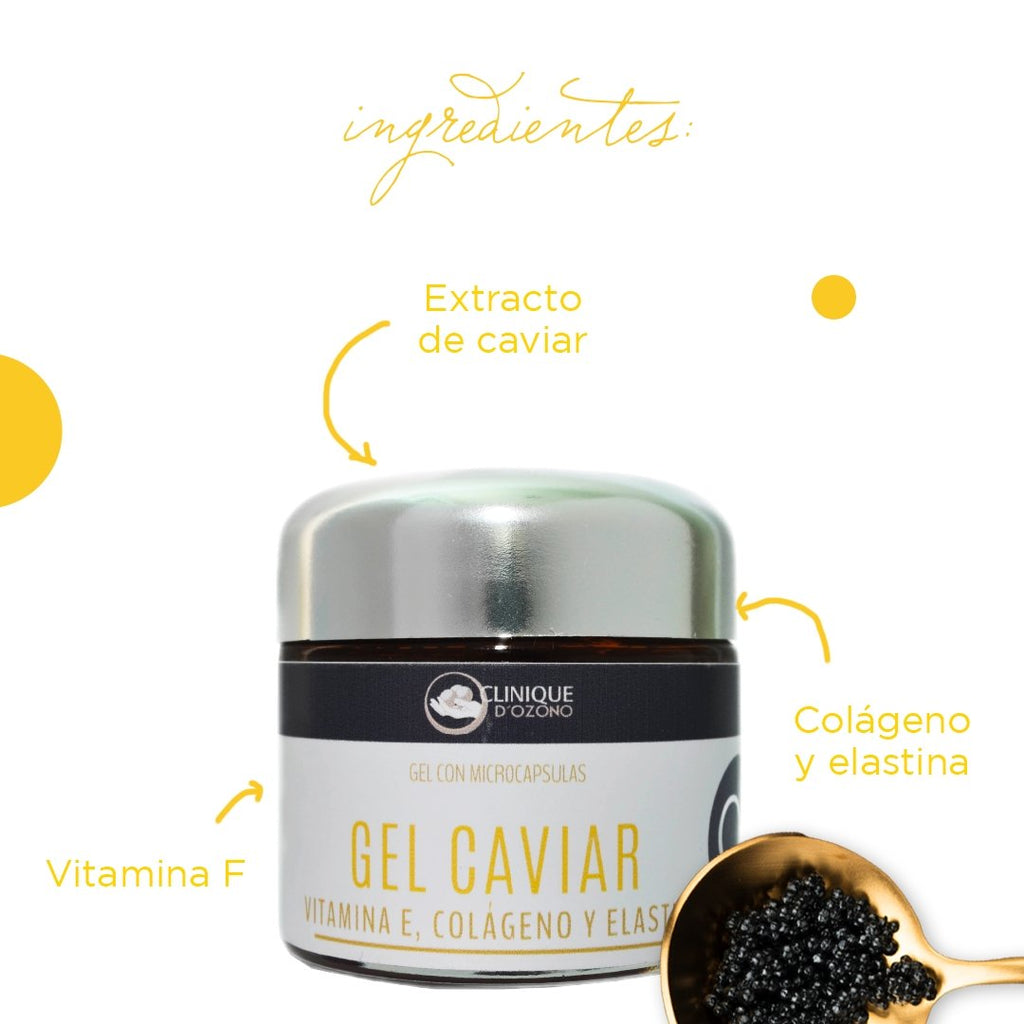Gel nutritivo con caviar con colágeno y elastina - Clinique d'Ozono