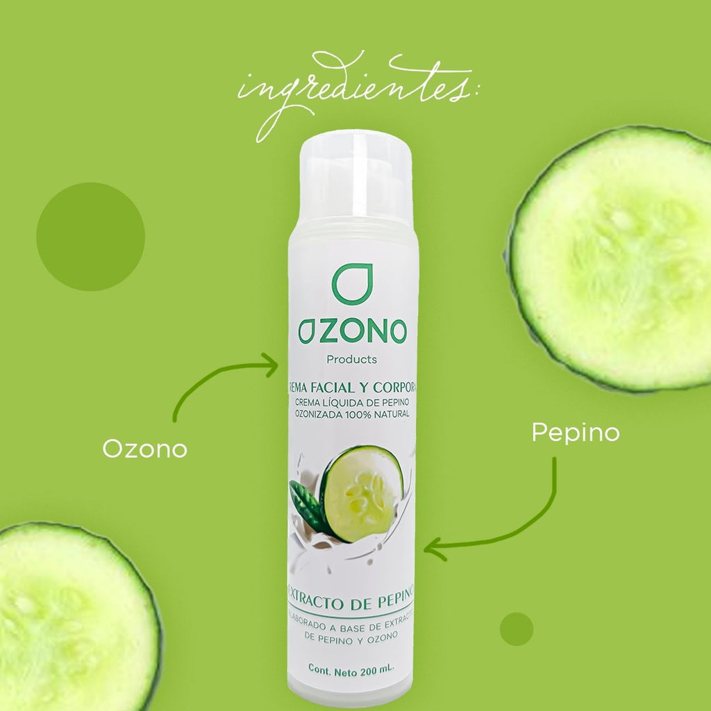 Crema refrescante ozonizada - Clinique d'Ozono